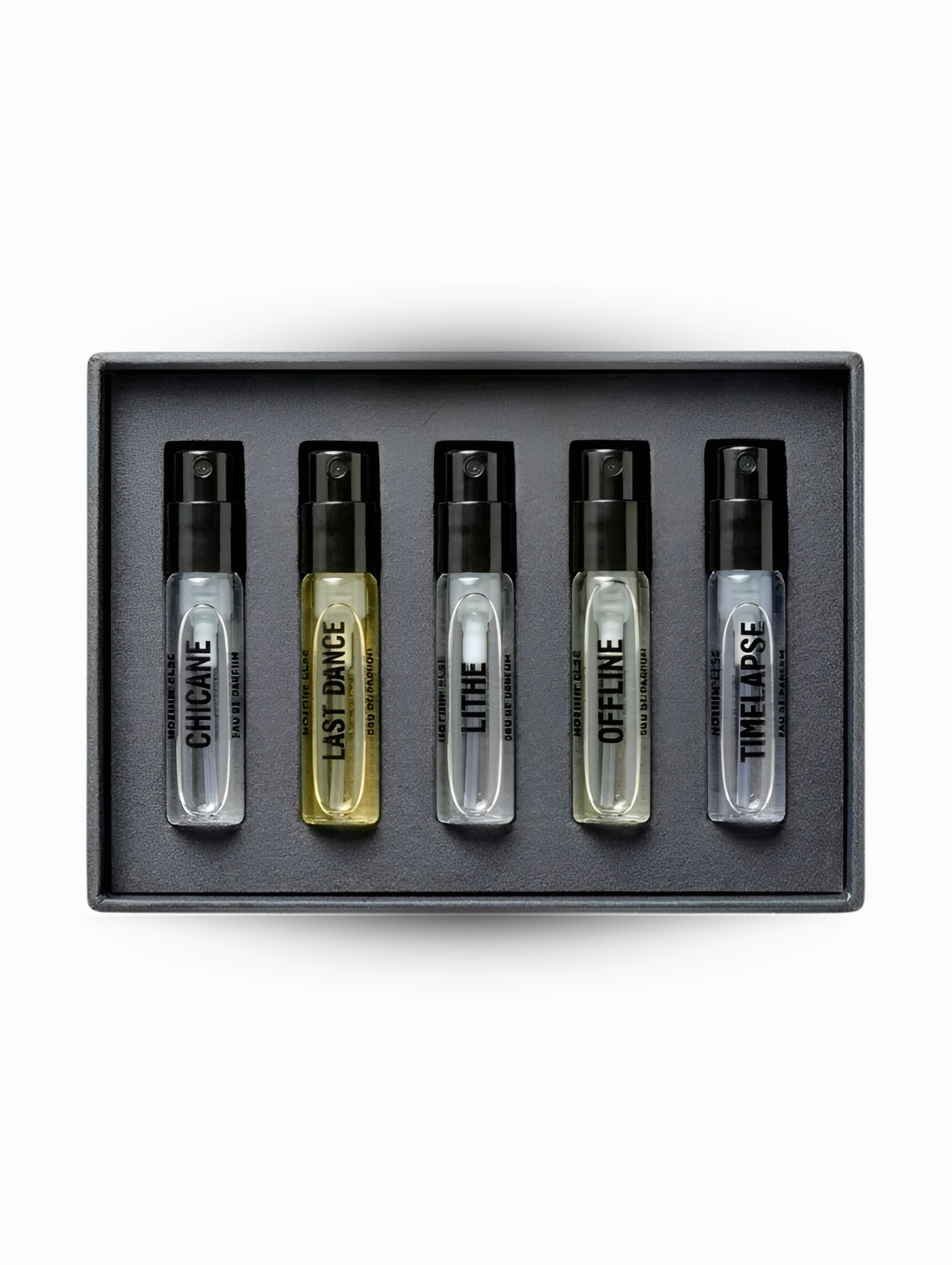 Nothin'else discovery set bottles in their bottles